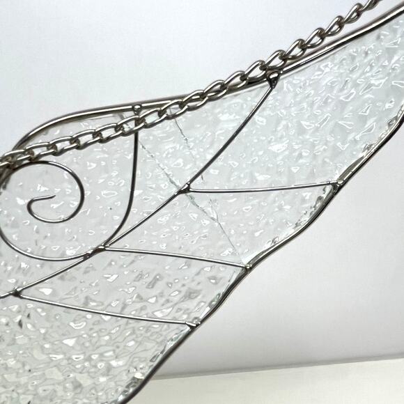 Stained Glass Angel Sun Catcher FLAW - Picture 6 of 7